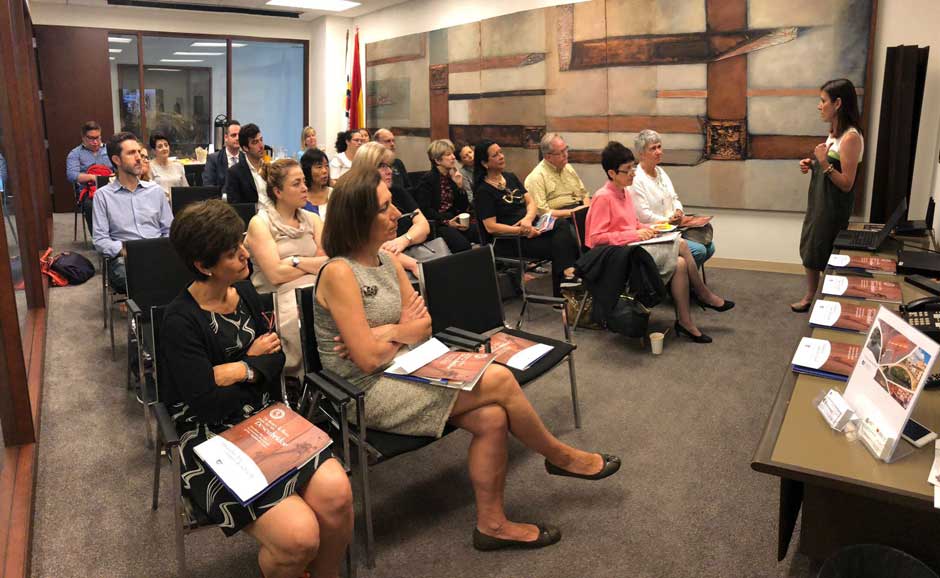 Asistentes al workshop profesional en Nueva York de la Red de Juderías de España