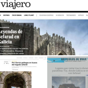 Las juderías gallegas de la Red de Juderías, en los medios de comunicación más prestigiosos de España