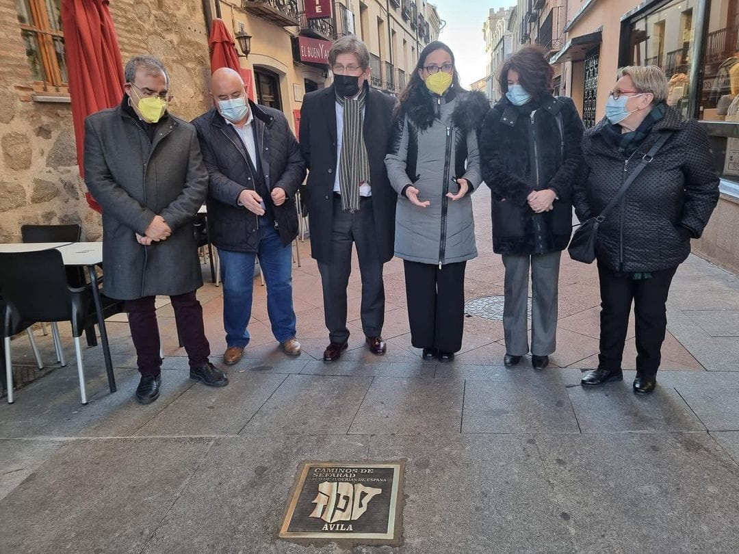 Ávila honra su pasado judío con la placa de la Red de Juderías