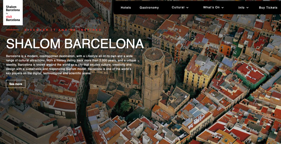 Se presenta el Marketplace “Shalom Barcelona” | Red de Juderías de España