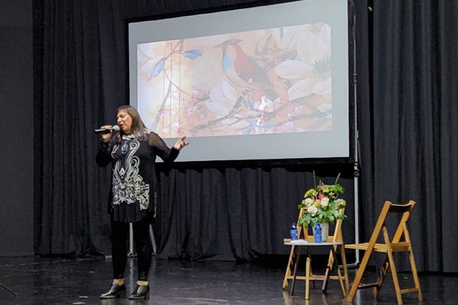 Ribadavia y Monforte de Lemos fueron escenario del espectáculo "Travesías", de la compositora de origen sefardí Liliana Benveniste | Red de Juderías de España Caminos de Sefarad