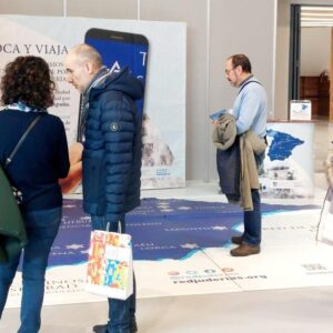 El stand de la Red de Juderías en INTUR, punto de encuentro de público y autoridades