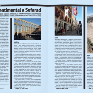 La revista brasileña Hebraica publica “Viaje sentimental a Sefarad” | Red de Juderías de España